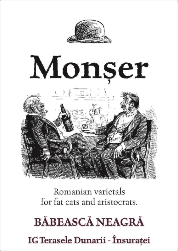 Senator Wine Monser Babeasca Neagra 2013 Front Label