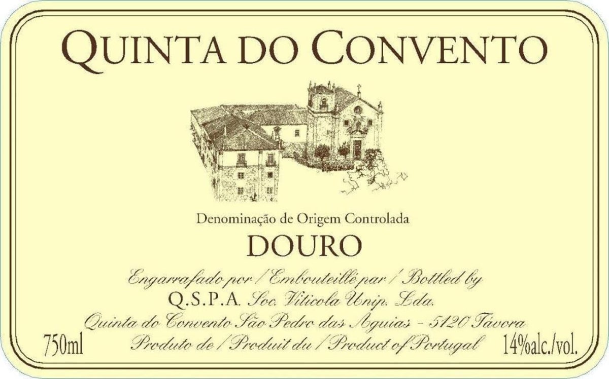 Senhora do Convento Quinta do Convento Tinto 2013 Front Label