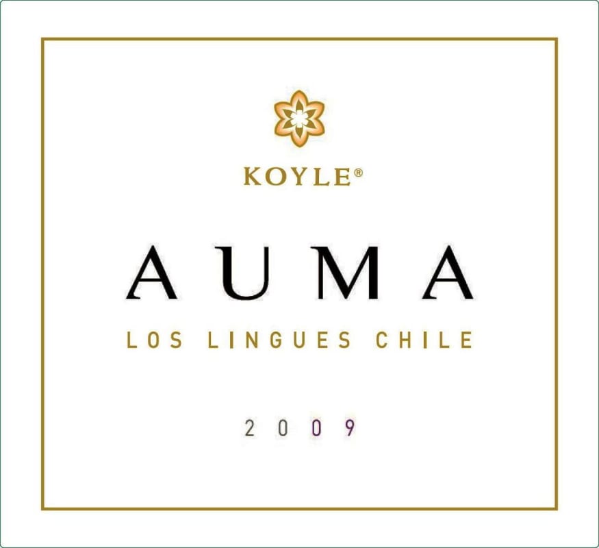 Koyle Los Lingues Auma 2009 Front Label