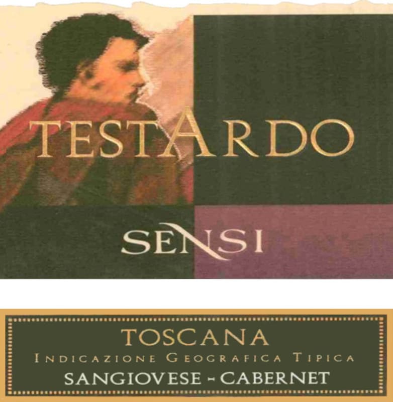 Sensi Vigne e Vini Toscana Testardo Sangiovese-Cabernet 2005 Front Label