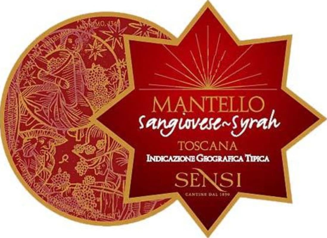 Sensi Vigne e Vini Sensi Mantello Sangiovese - Shiraz 2009 Front Label