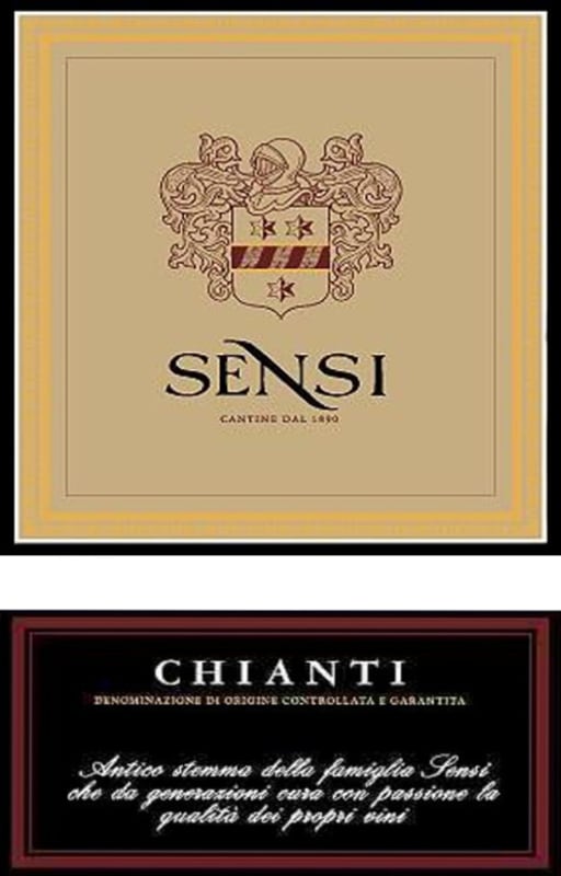Sensi Vigne e Vini Chianti 2011 Front Label