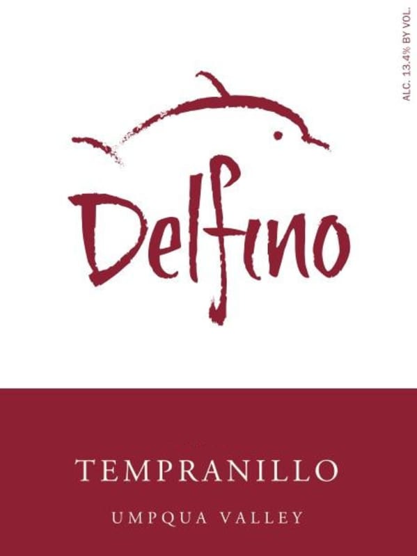 Delfino Vineyards Tempranillo 2012 Front Label
