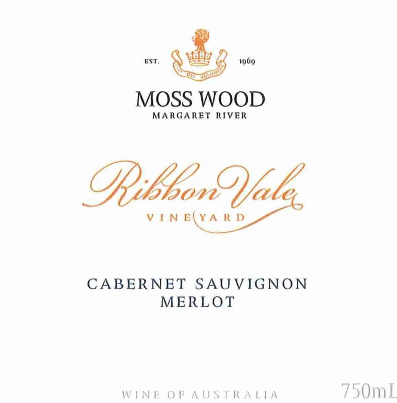 Moss Wood Cabernet Sauvignon Merlot 2010 Front Label