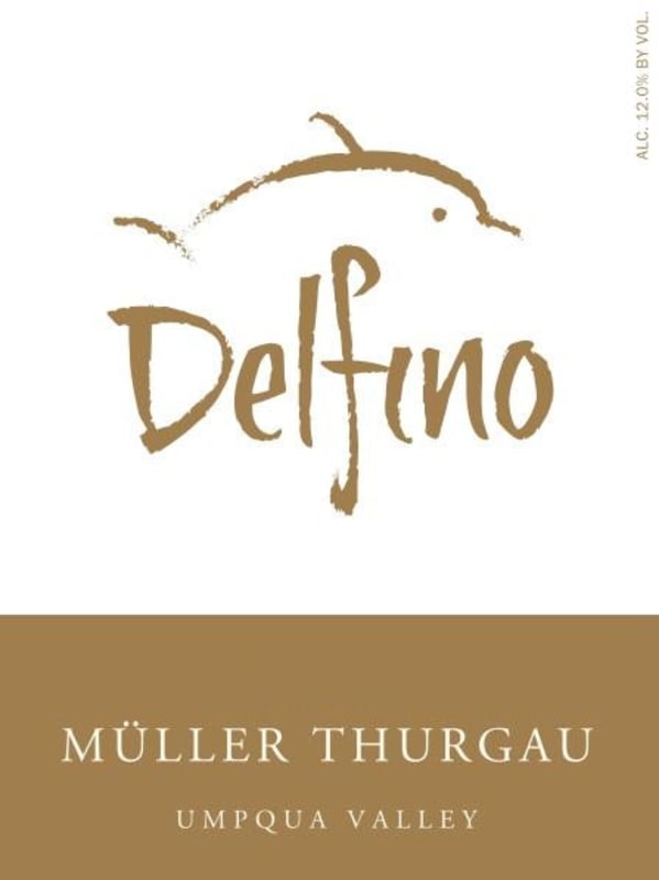 Delfino Vineyards Muller Thurgau 2015 Front Label
