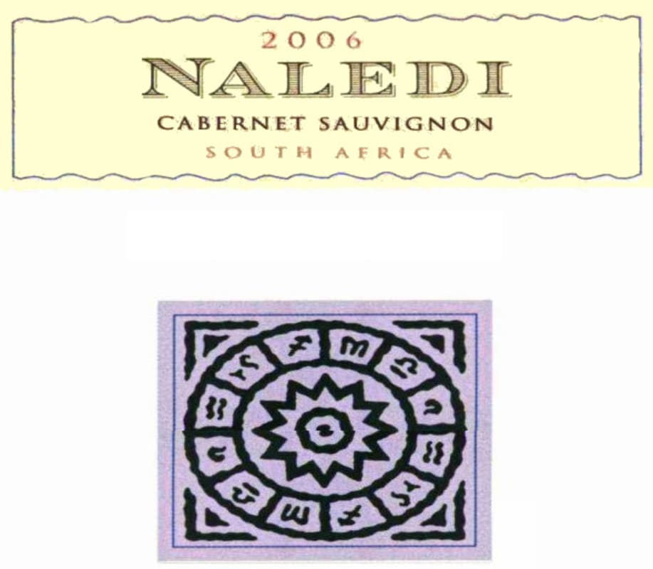 Savanha Naledi Cabernet Sauvignon 2006 Front Label