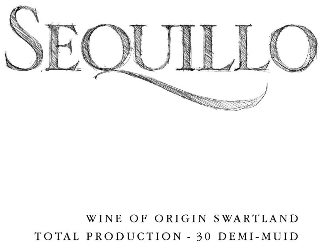 Sequillo Cellars Red 2005 Front Label