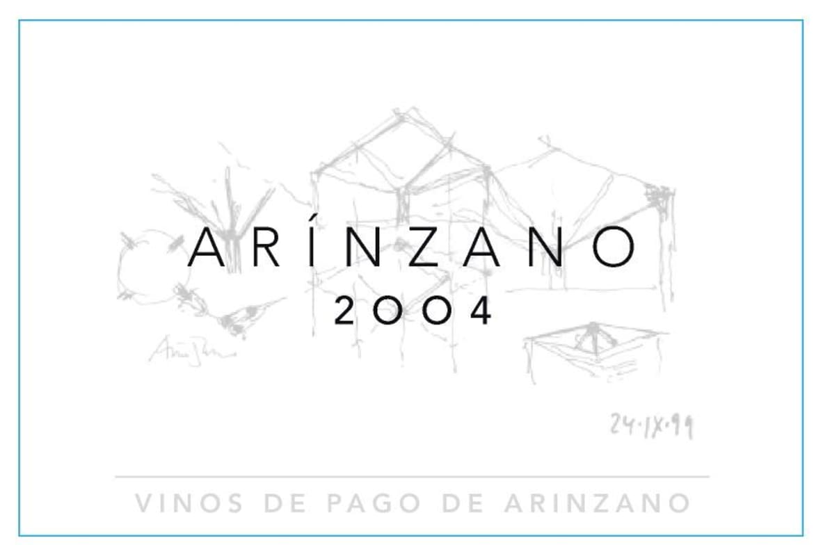 Arinzano Gran Vino 2004 Front Label