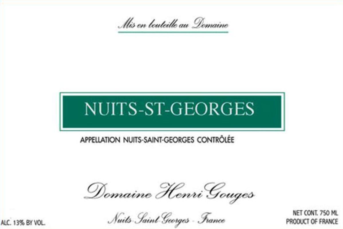 Domaine Henri Gouges Nuits-Saint-Georges 2014 Front Label