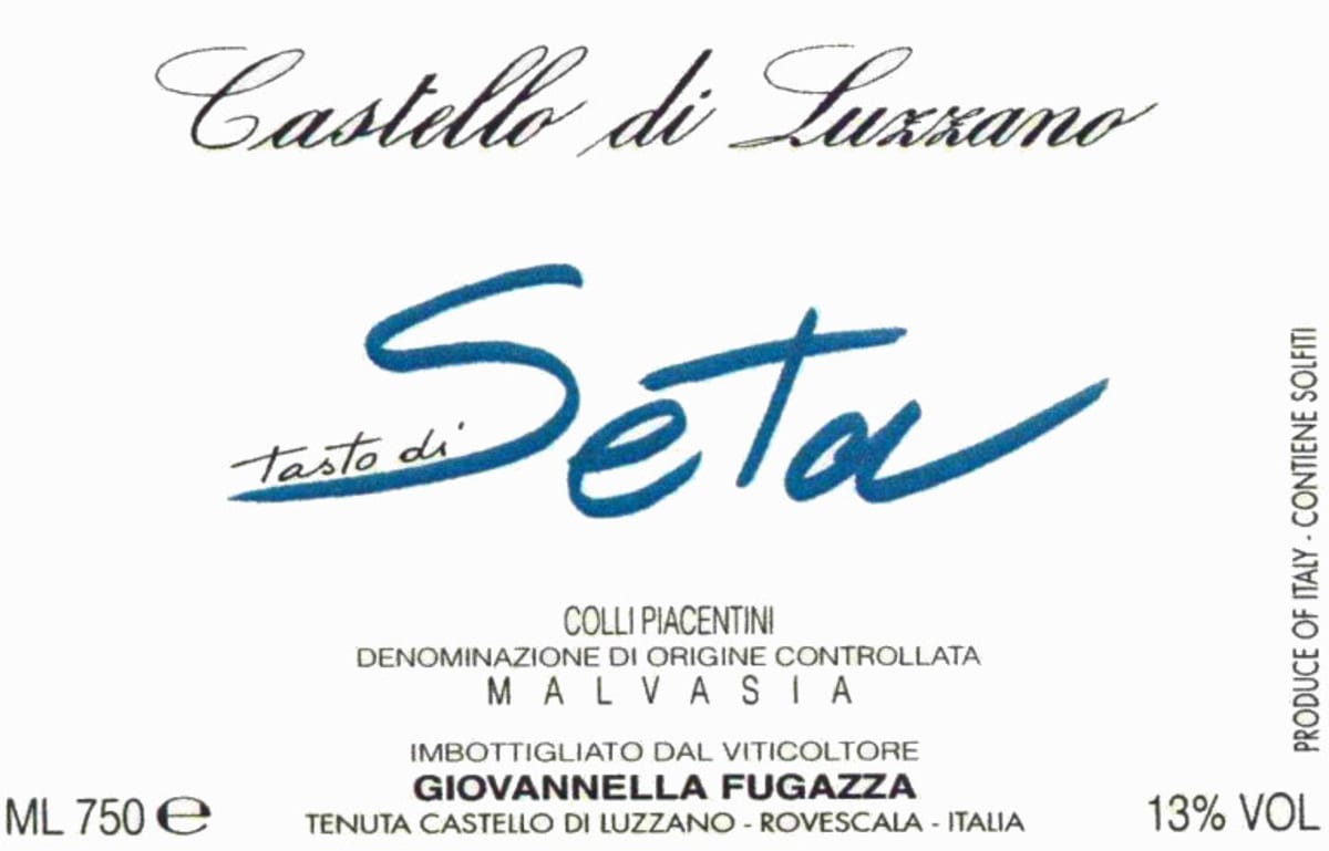 Castello di Luzzano Testo di Seta 2011 Front Label