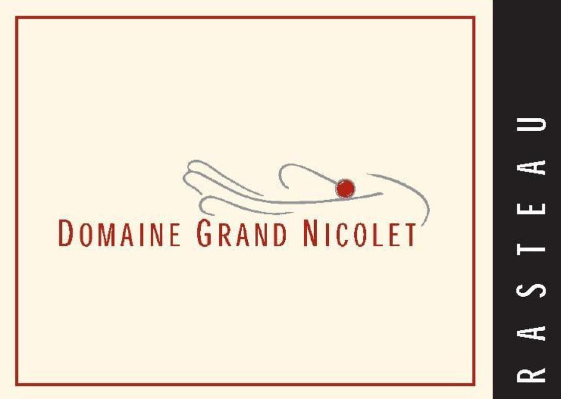 Domaine Grand Nicolet Rasteau 2012 Front Label