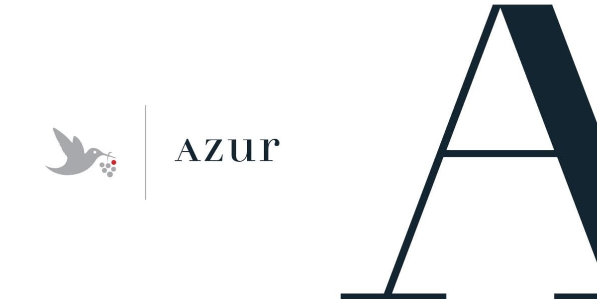 Azur Sauvignon Blanc 2012 Front Label