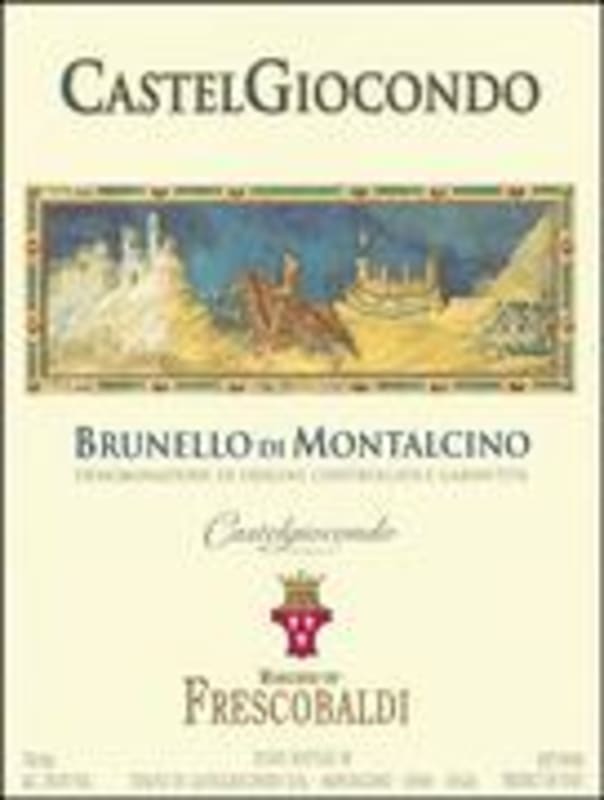 Frescobaldi CastelGiocondo Brunello di Montalcino Riserva 1993 Front Label