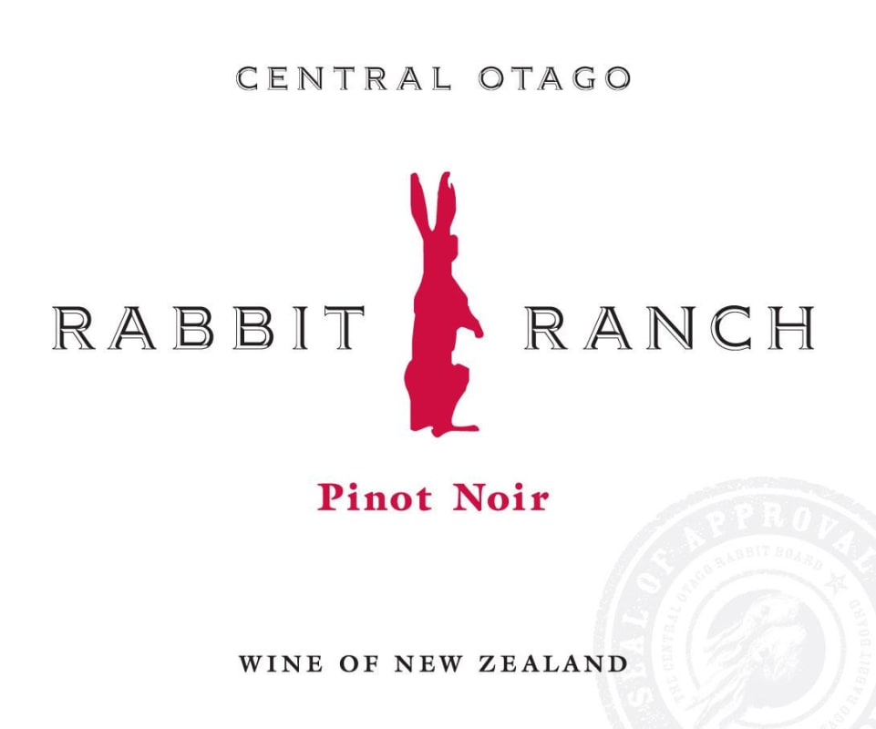 Rabbit Ranch Pinot Noir 2013 Front Label