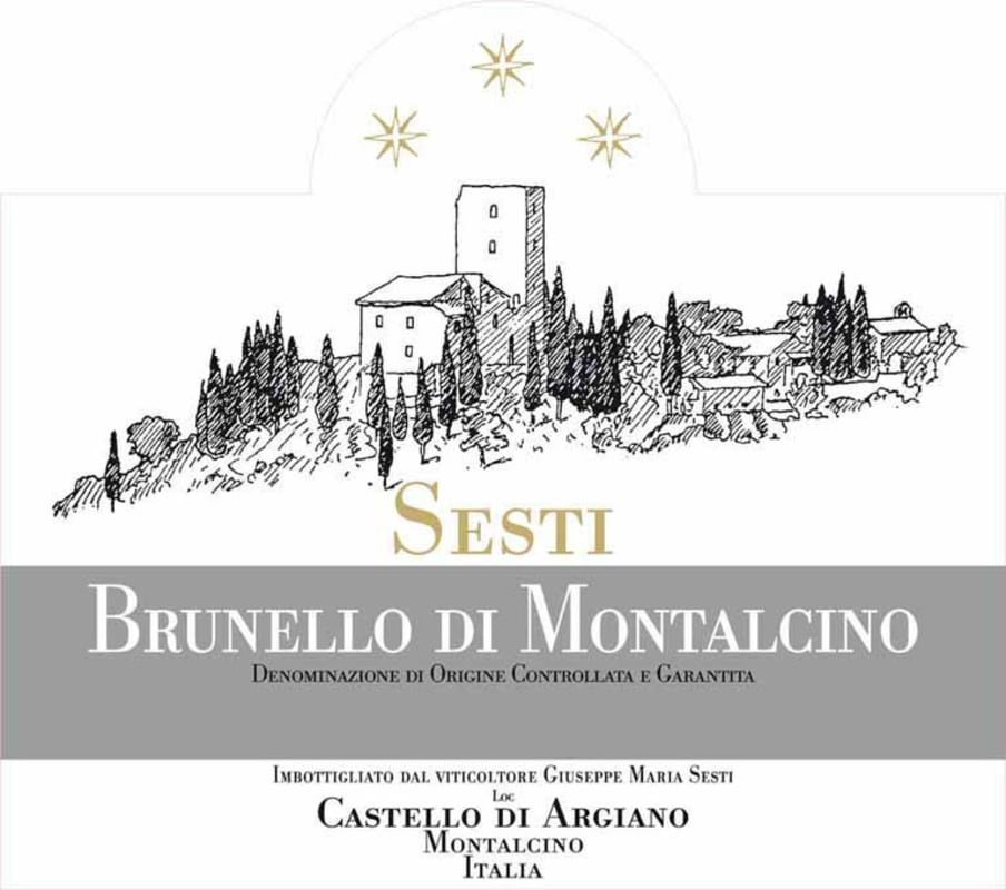Sesti Brunello di Montalcino 2011 Front Label
