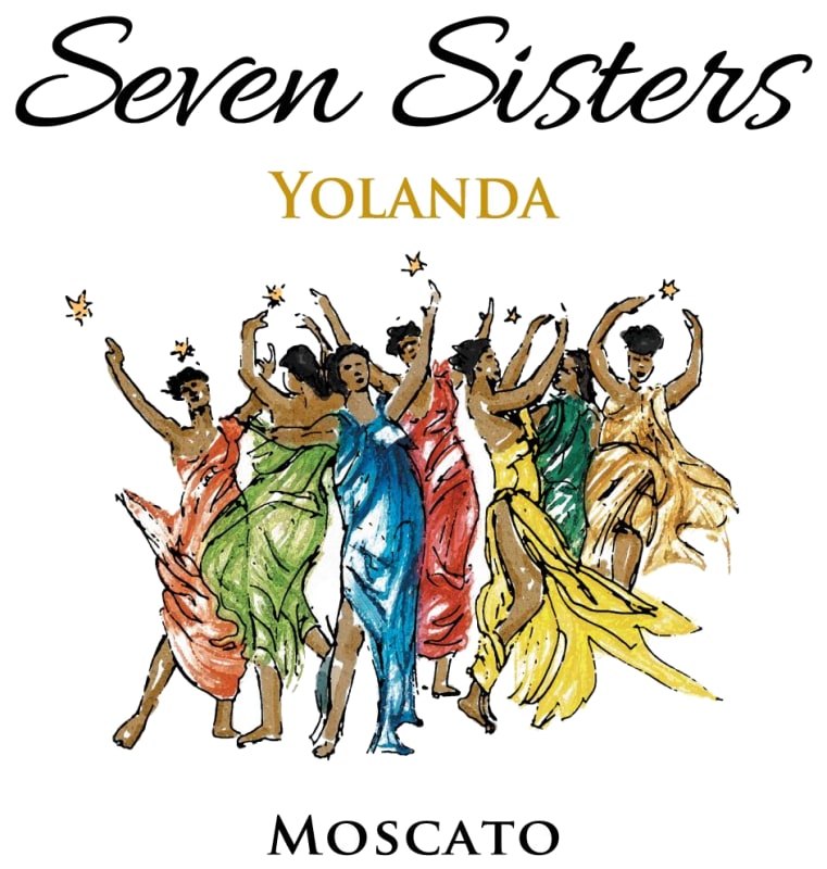 Seven Sisters Yolanda Moscato 2014 Front Label
