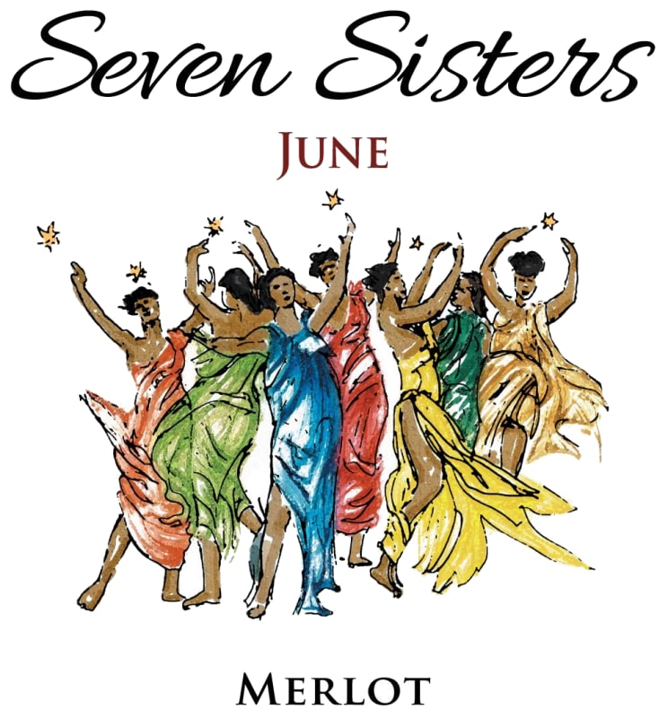 Seven Sisters June Merlot 2012 Front Label