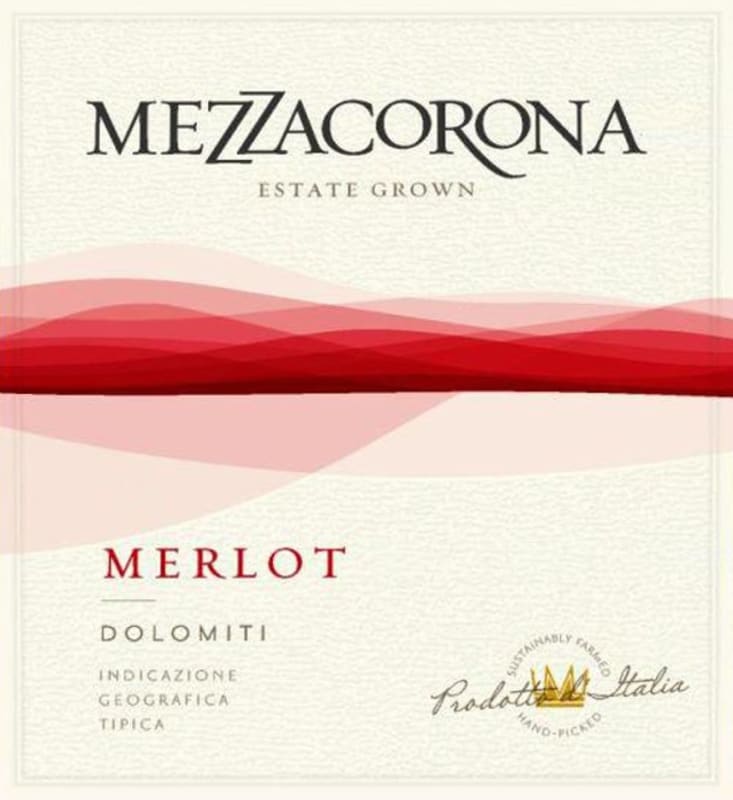 Mezzacorona Merlot 2013 Front Label