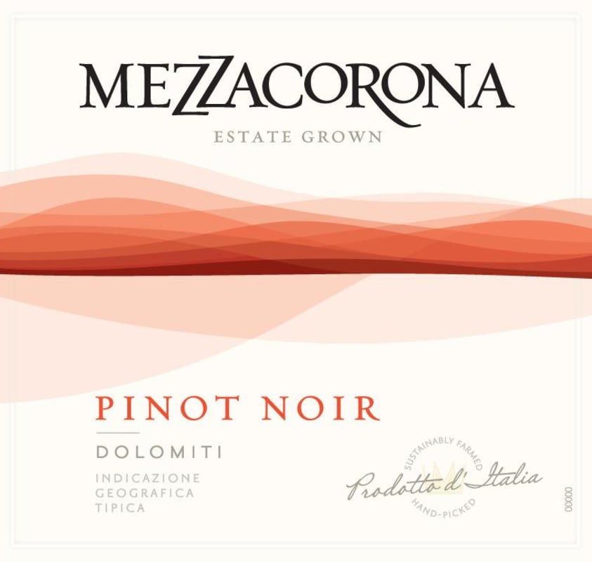 Mezzacorona Pinot Noir 2013 Front Label