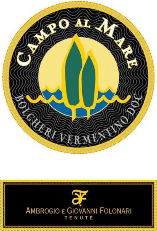 Campo Al Mare Vermentino 2009 Front Label