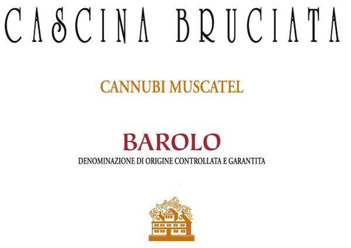 Cascina Bruciata Barolo Cannubi Muscatel 2010 Front Label
