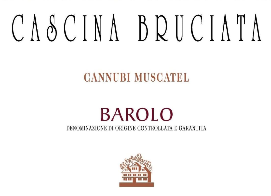 Cascina Bruciata Barolo Cannubi Muscatel 2006 Front Label