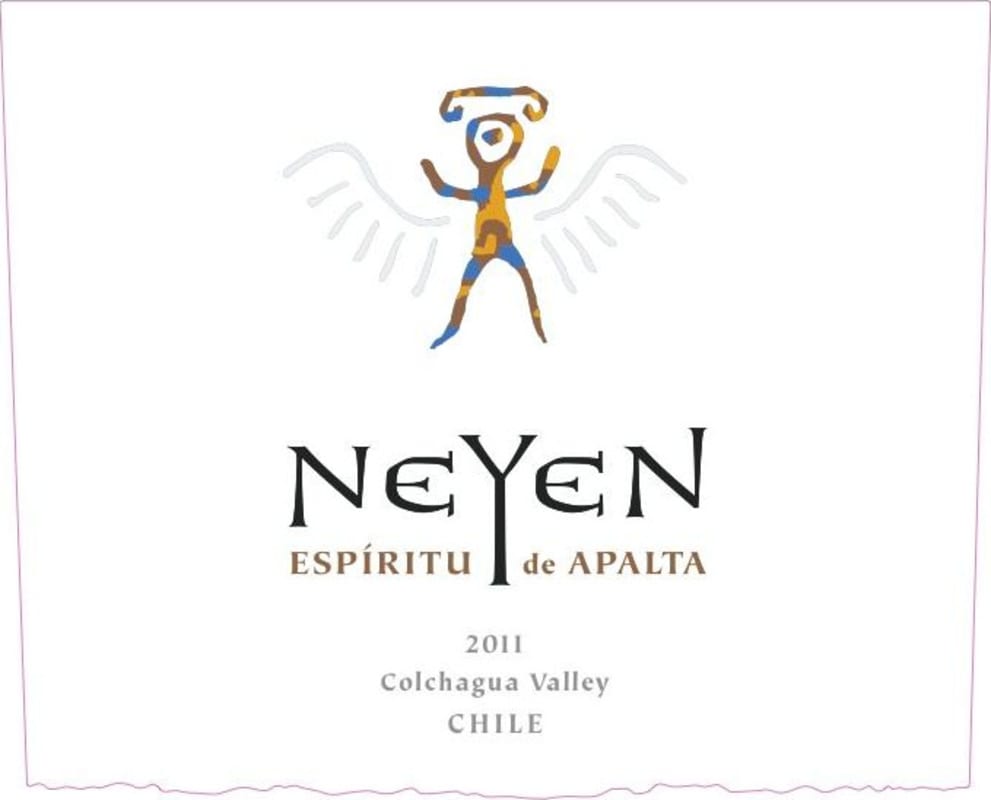Neyen Espiritu de Apalta 2011 Front Label