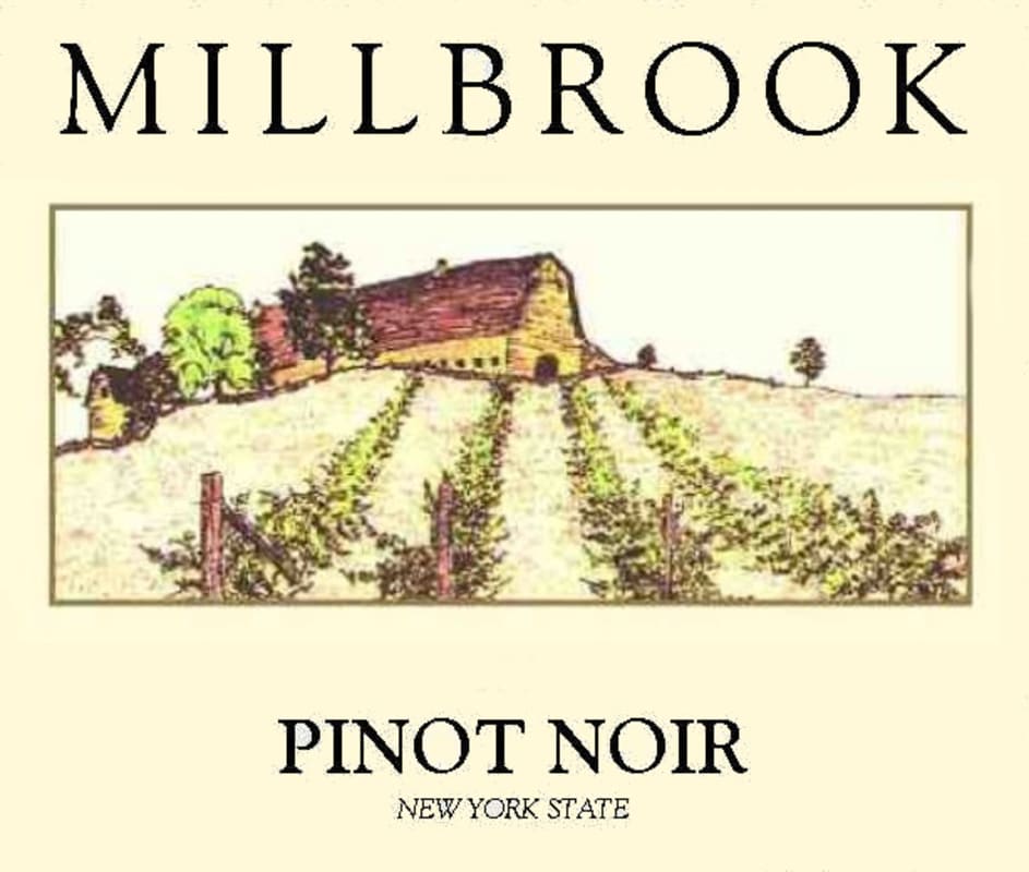 Millbrook Pinot Noir 2014 Front Label