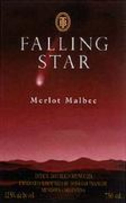 Trapiche Falling Star Merlot-Malbec 2000 Front Label