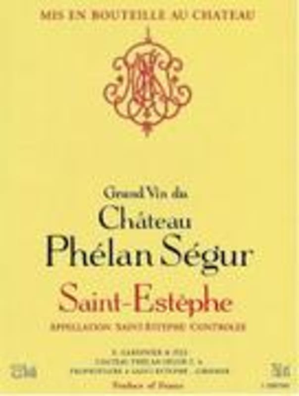 Chateau Phelan Segur 1998 Front Label