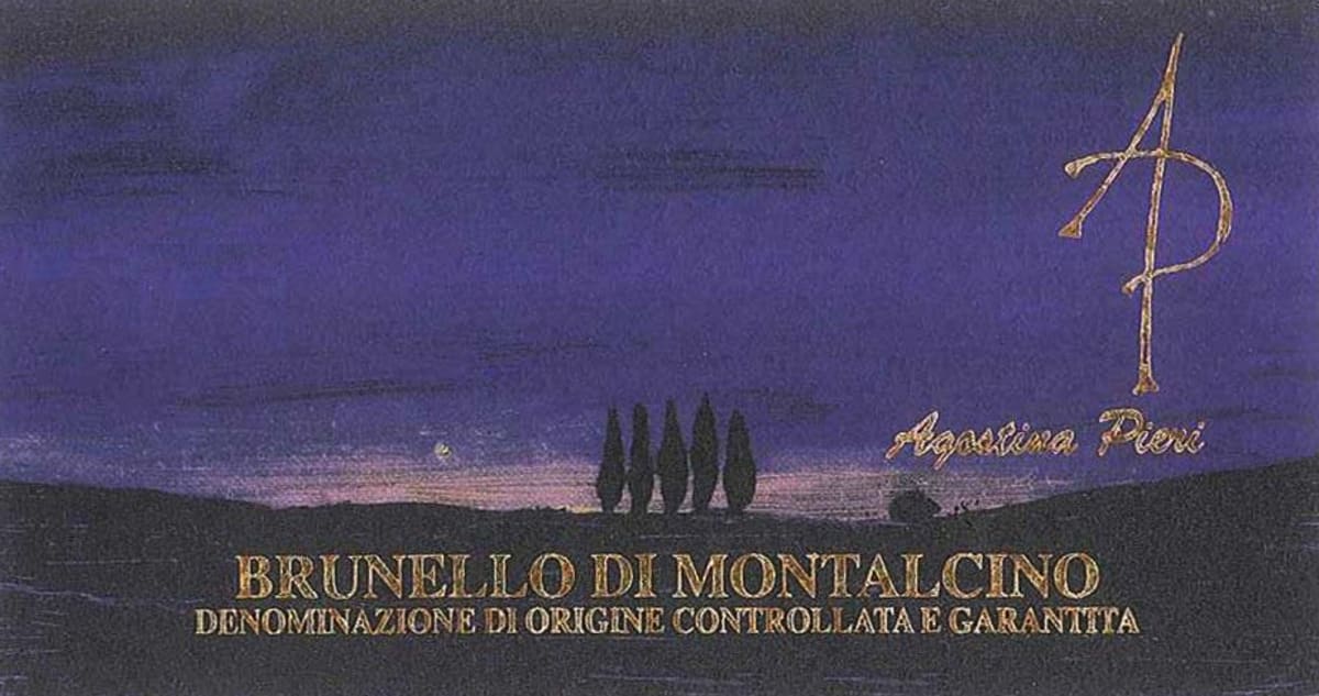 Agostina Pieri Brunello di Montalcino 2006 Front Label