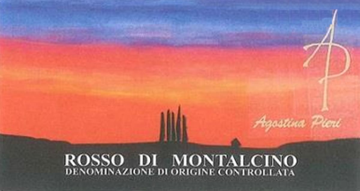 Agostina Pieri Rosso di Montalcino 2012 Front Label