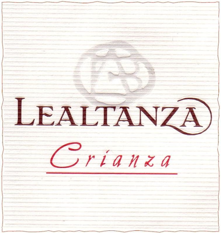Bodegas Altanza Lealtanza Crianza 2011 Front Label