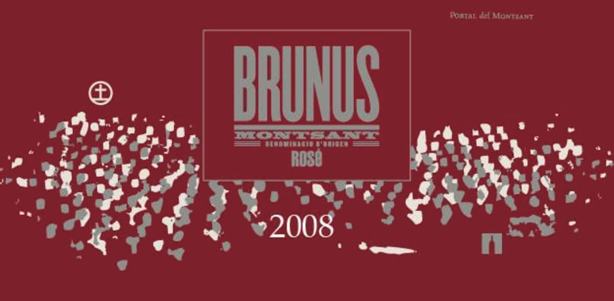 Portal del Montsant Brunus Rose 2008 Front Label