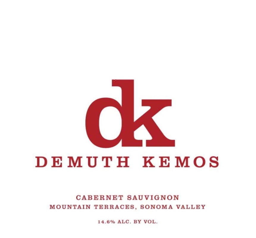 Demuth Kemos Wines Mountain Terraces Cabernet Sauvignon 2009 Front Label