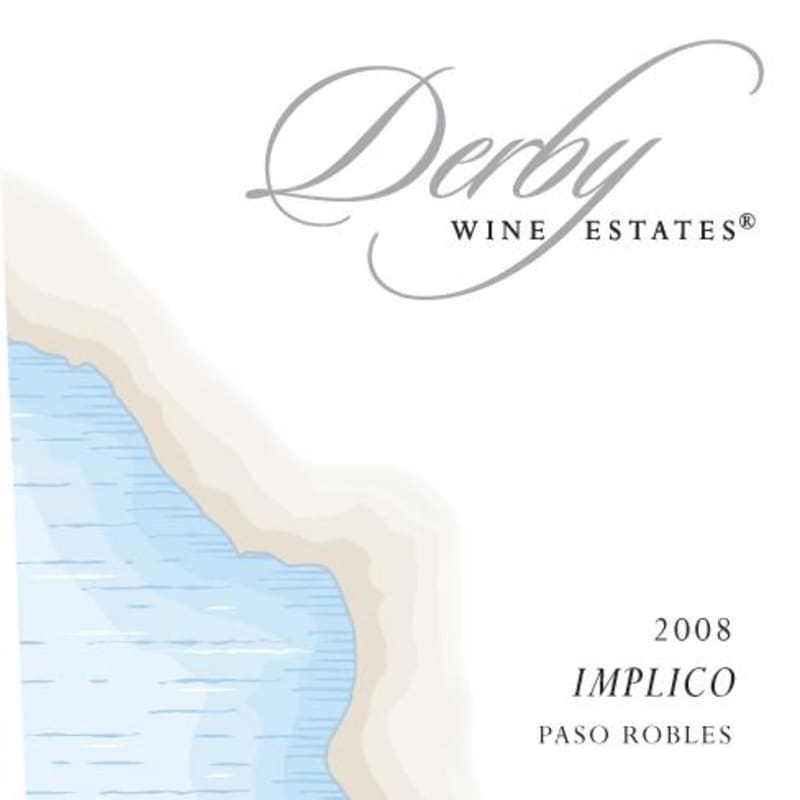 Derby Wine Estates Implico Bordeaux Blend 2008 Front Label