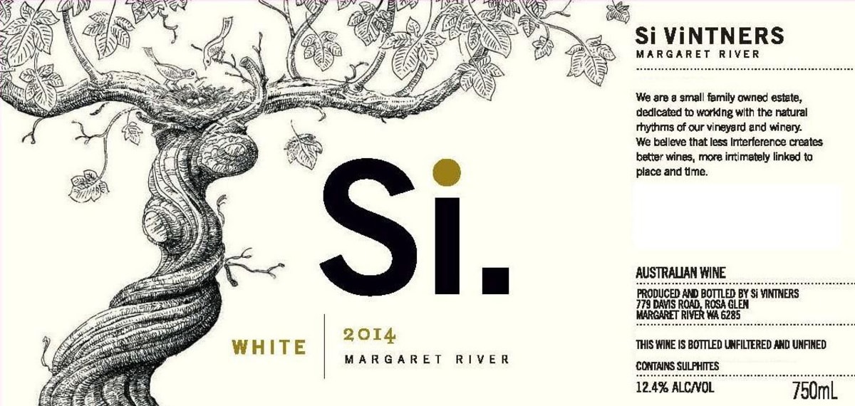 Si Vintners White 2014 Front Label