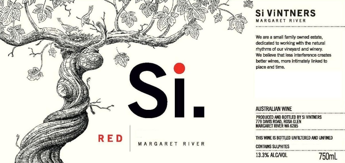 Si Vintners Red 2014 Front Label