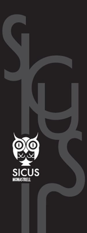 Sicus Monastrell 2014 Front Label