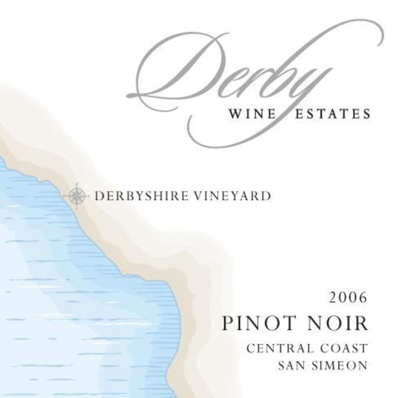 Derby Wine Estates Dershire Vineyard Pinot Noir 2006 Front Label