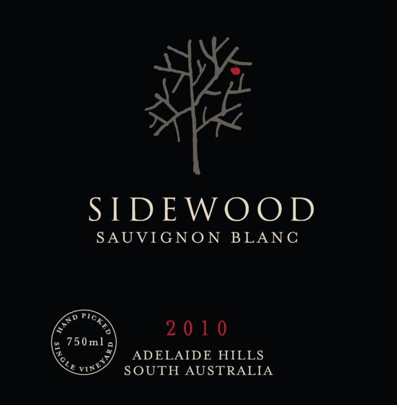 Sidewood Sauvignon Blanc 2010 Front Label