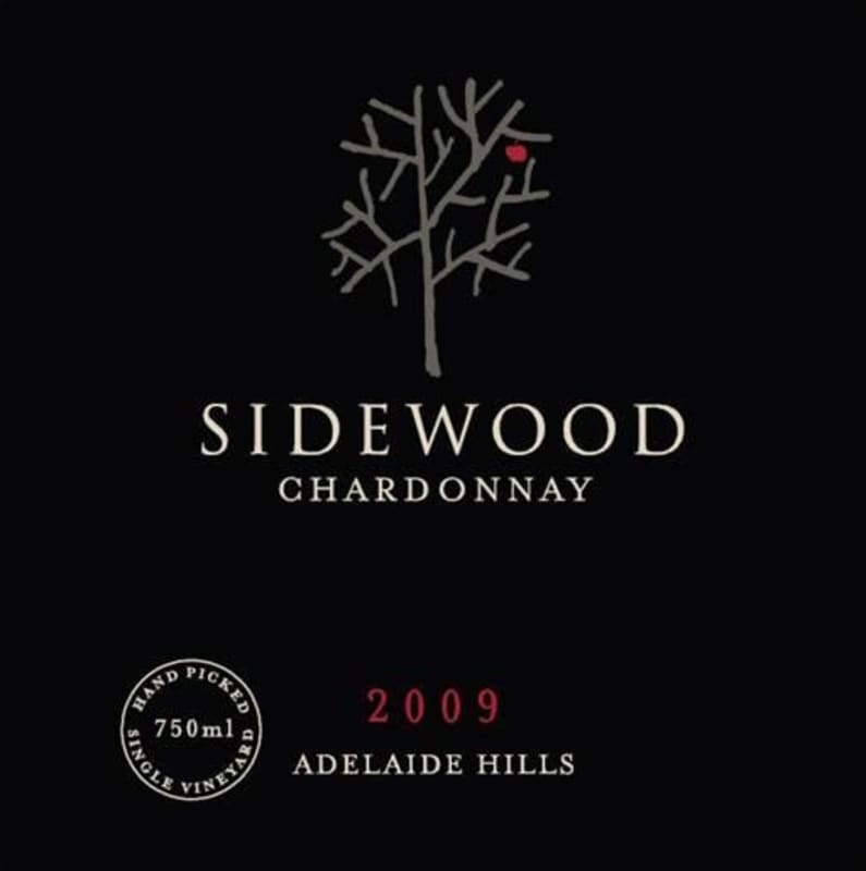 Sidewood Chardonnay 2009 Front Label