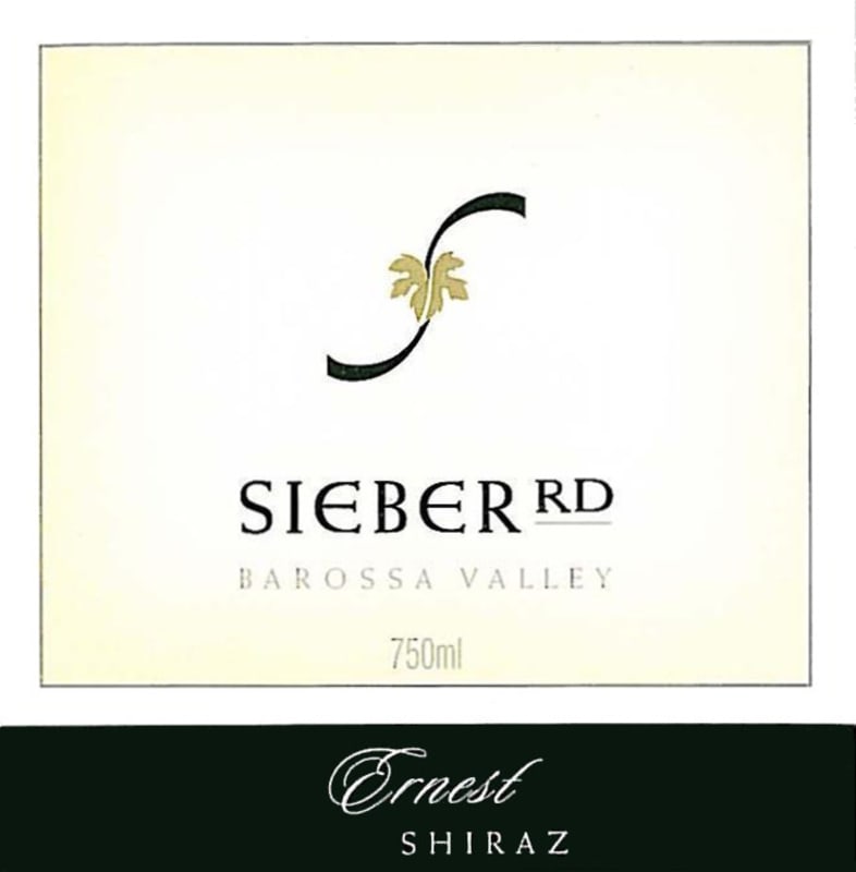 Sieber Wines Ernest Shiraz 2007 Front Label