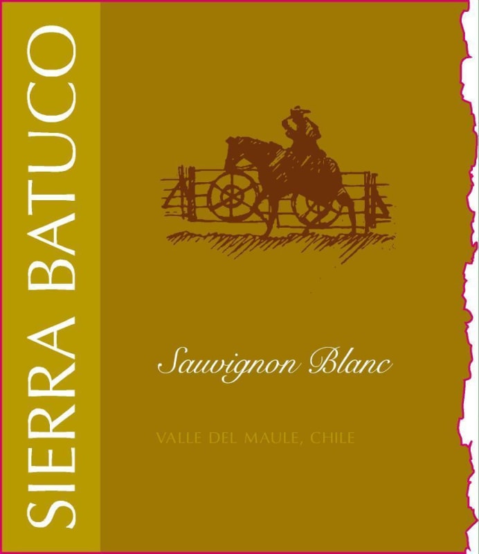 Sierra Batuco Sauvignon Blanc 2012 Front Label