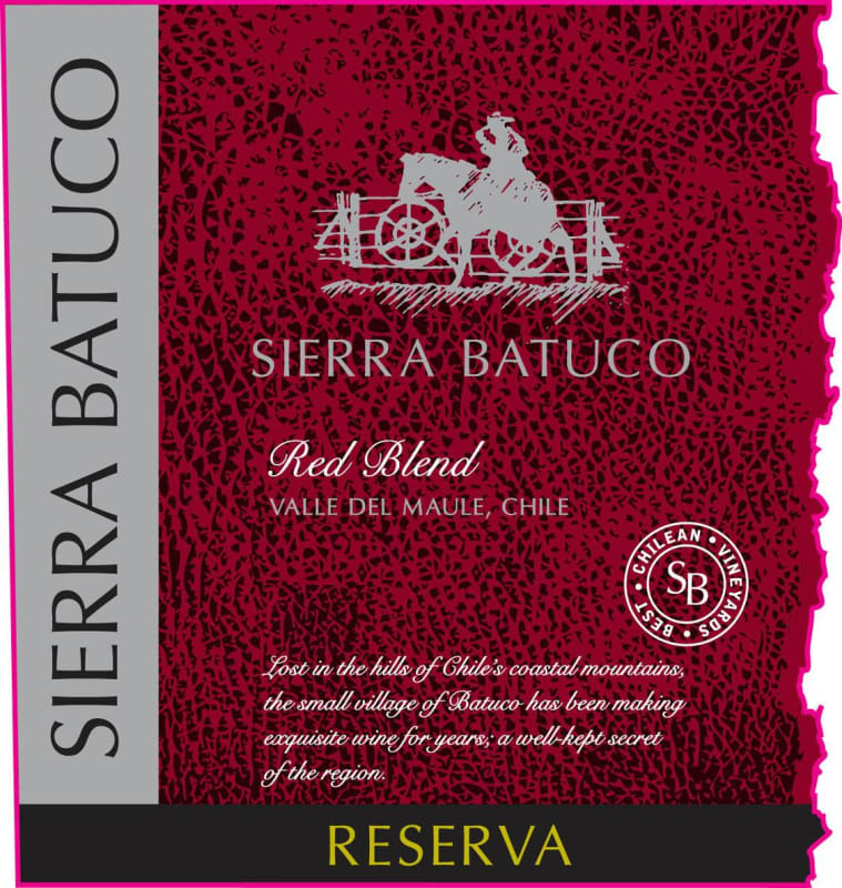 Sierra Batuco Reserva Red Blend 2011 Front Label