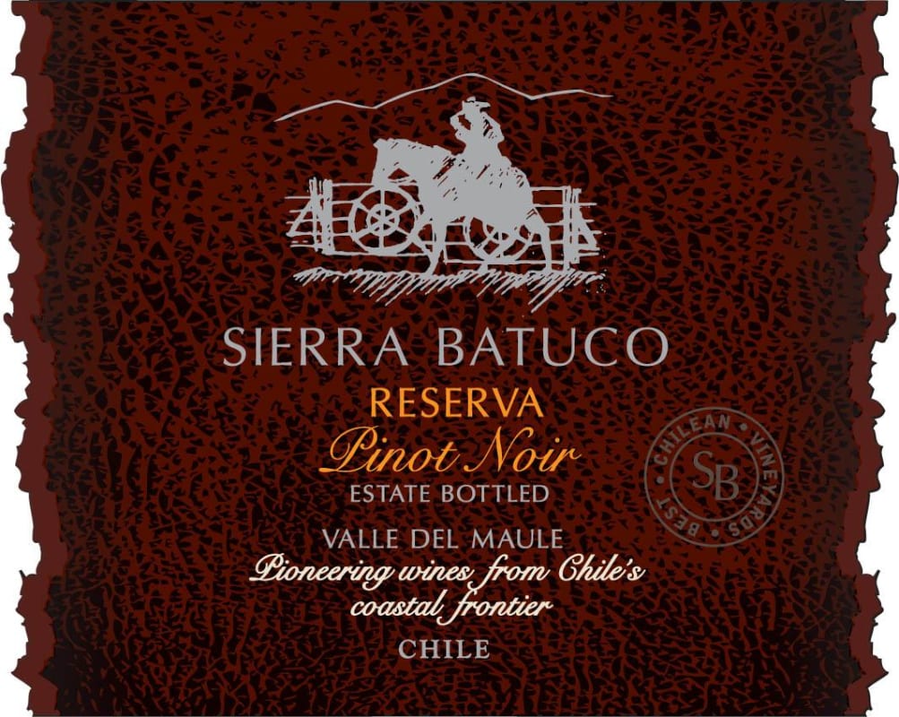 Sierra Batuco Reserva Pinot Noir 2011 Front Label
