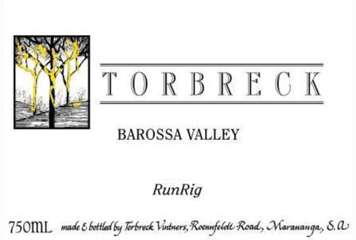 Torbreck RunRig 2013 Front Label