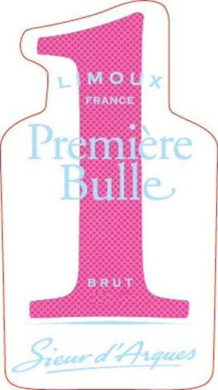 Sieur d'Arques Winery Blanquette de Limoux Sieur d'Arques Premier Bulle N1 Fuschia Brut 2010 Front Label