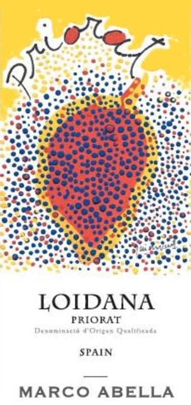 Marco Abella Loidana 2012 Front Label