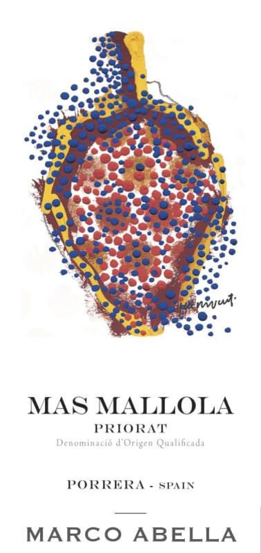 Marco Abella Mas Mallola 2009 Front Label